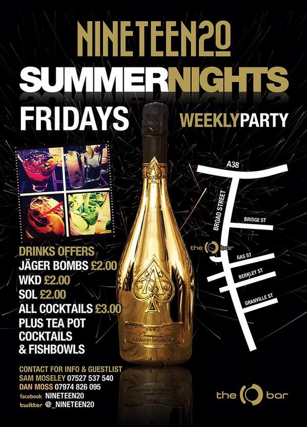 _nineteen20's tweet image. TONIGHT nineteen20 @obar Broadstreet 
Champagne entry !!

Massive Dj line up: Ste fryer, Shaun p and Alex Francis