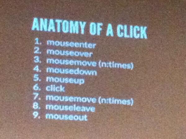 A click is not just a click #ftf2013