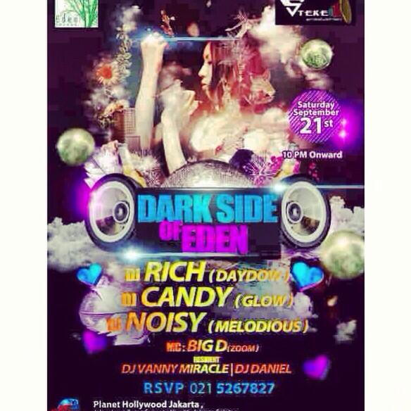 see you tomorrow !!! <a href="/EDEN_loungeJKT/">EDEN Lounge Jakarta</a> "Darkside of eden" 😊👯💃