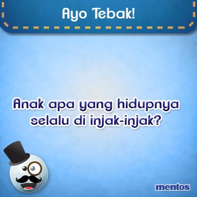 DinaMaria08's tweet photo. Anak tangga RT @MentosIndonesia: Apa jawaban kamu, Sobat? :p http://t.co/apPhkcd6Qp