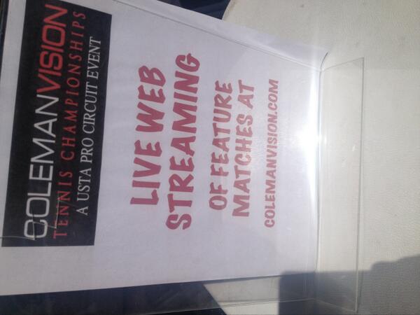 ColemanVision Tennis tweet media