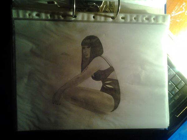 DominaMar's tweet image. My today ART @NICKIMINAJ, FOLLOW ME NOW @DominaMar  Please #RT and #FAVOURITE ★