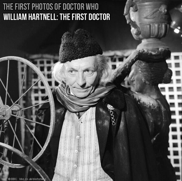 50 years ago today, on 20 Sept, 1963, the first photographs of #DoctorWho were taken… More at: bbc.in/1ev2dw1