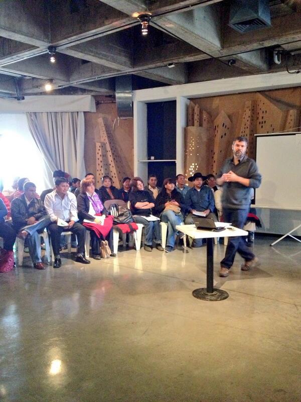 Pablo Vagliente, de <a href="/FundacionAVINA/">fundacionAVINA</a> habla sobre el acceso al #agua en el #EncuentroChaco