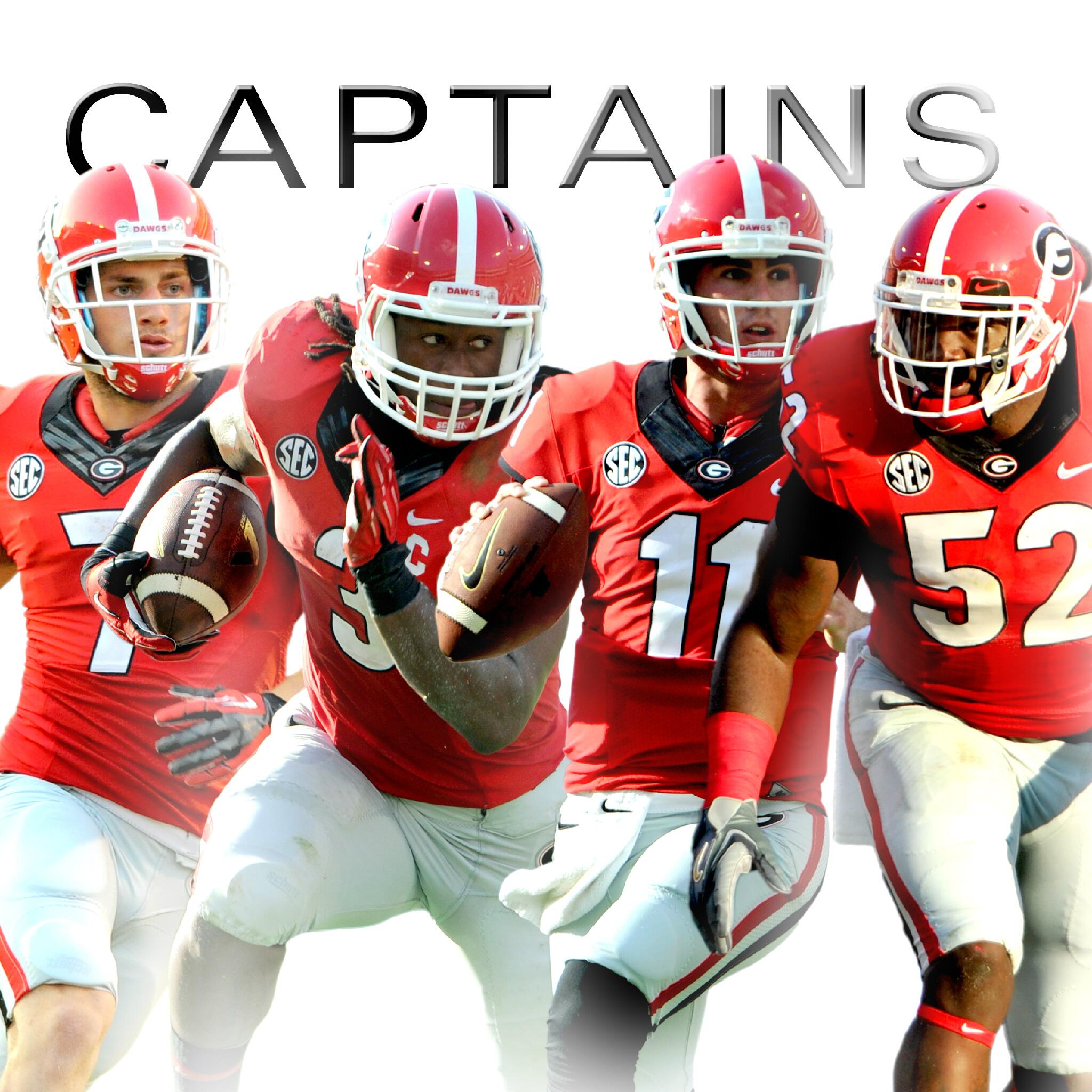 UGA Vault on Twitter "“WeRunThisState Captains UGAvsUNT