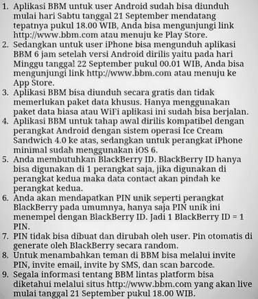 ahmadsirojuddin's tweet photo. Wah mantap min.. :)) RT @OprekanAndroid Rules lengkap BBM di Android. Retweet biar yang lain pada tau ya! :-) http://t.co/8pjt1YydLG