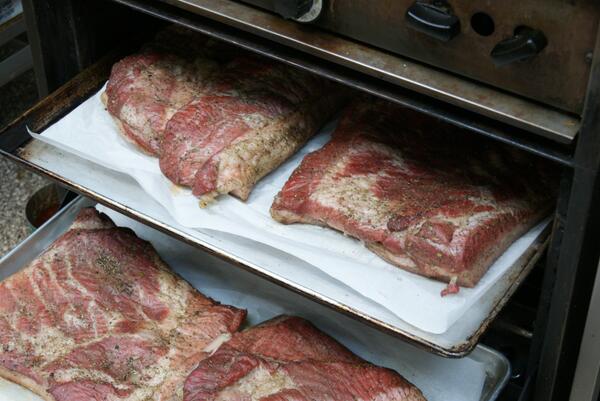 bre4dbaron's tweet photo. Here we go! #WRFD day 2, prepping some bacon for our seminar with @BlockThree. Come on down for a #kwawesome time! http://t.co/kbY3gwekqR
