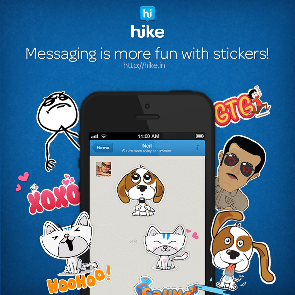 ksabapathi's tweet photo. Hey, I'm using @hikeapp for messaging with awesome stickers! Download it now http://t.co/f6xMXKOMLu #gethike http://t.co/iQJahGGVY1