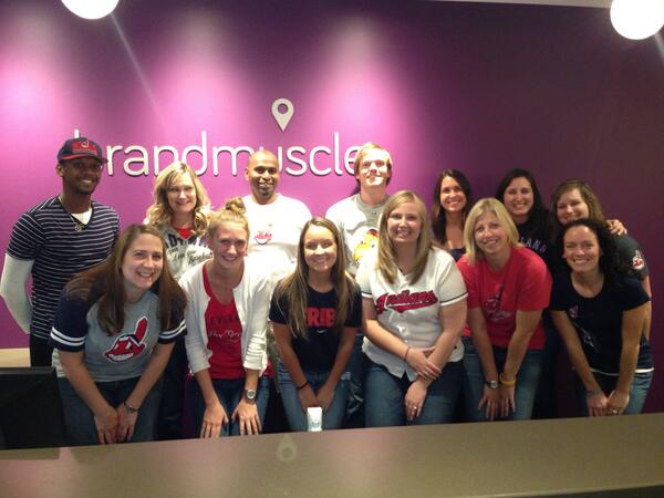 brandmuscle's tweet image. Let's bring home another win tonight @Indians! #TribeTown #ChasingOctober