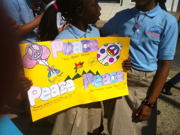 stantonaps's tweet image. We want peace!