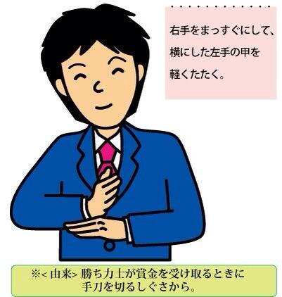 Japan Image 手話 ありがとう