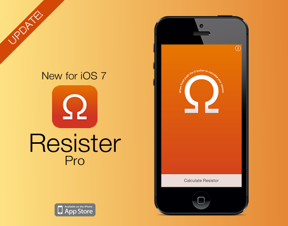 MarckApps's tweet photo. Resister Calculator 2 is out!!!
Buy, or update for free, to get the new design for iOS 7!!! 
http://t.co/aICuiqK9vU http://t.co/nm9JGhokSS