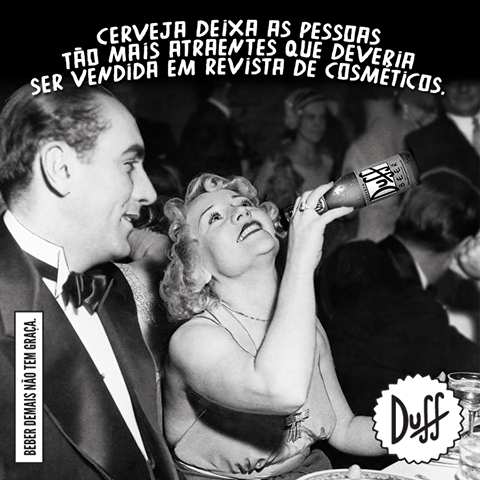 Cerveja Duff Brasil tweet media