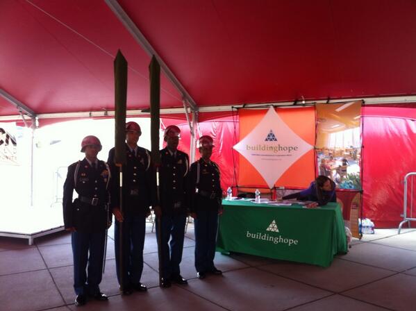 Junior ROTC Building Hope! #CharterNightAtTheBallpark