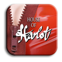 AppTeamTweets's tweet image. House of Harlot prototype put together for the retail outlet - Dont ya just love red leather ;-)