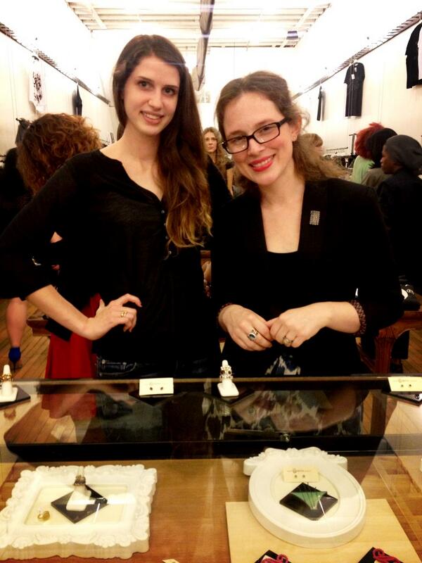 SkaiBlueShow's tweet photo. New Histories Jewelry (@TessaJKennedy) is setup at @knitwitonline for #TPC2013.  @PhilaCollection http://t.co/fMaeTBPtwf