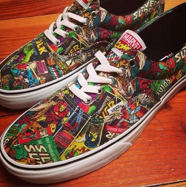 username_JOE's tweet image. “@VanPorns: Marvel comic vans http://t.co/3gZBrNVf7u” there&apos;s only one man who can pull these off #MikeyP