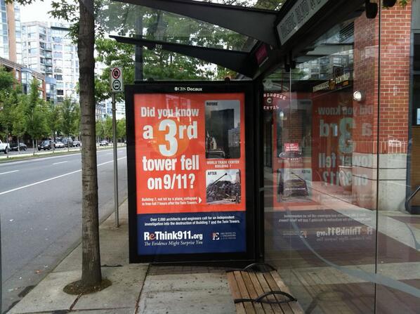 Ghostsof911's tweet image. Vancouver Canada. Other countries know that demolition explosives blew apart Building 7 the afternoon of Sep 11th.