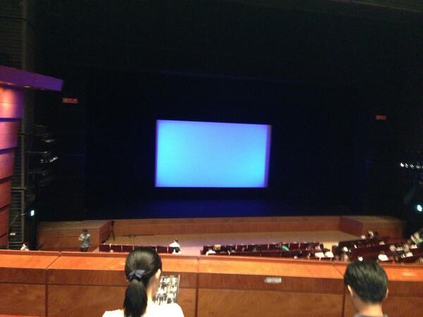 _pon1101's tweet photo. 試写会来た〜 http://t.co/1jnNzRj4Ci
