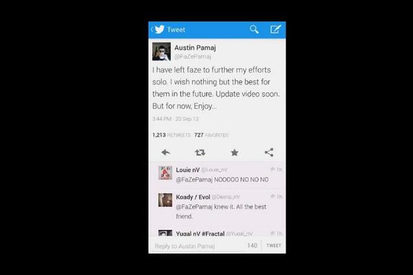 we_conner's tweet image. Im sad right now @FaZePamaj