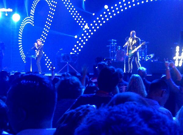 ScientistSound's tweet image. Muse at the iheart radio fest