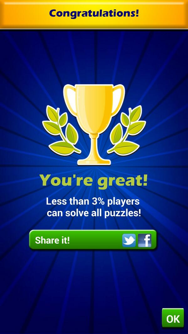 I've finished Guess The City! It's great! Try it for free: bit.ly/guessthecity