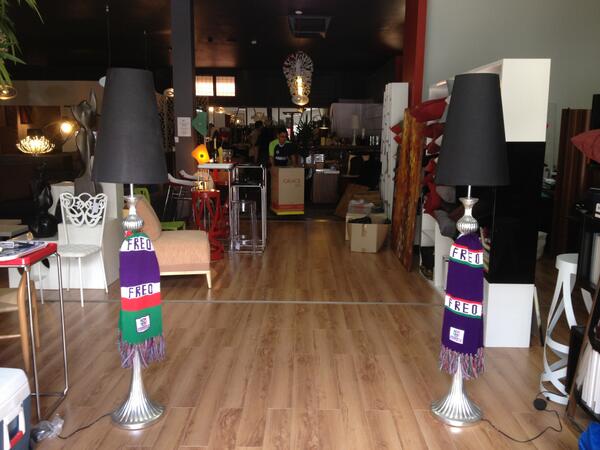 ModeStudioWA's tweet image. Our shop ready to welcome #aflfreoswans fans on their way to the game! #FreoFinalsFever