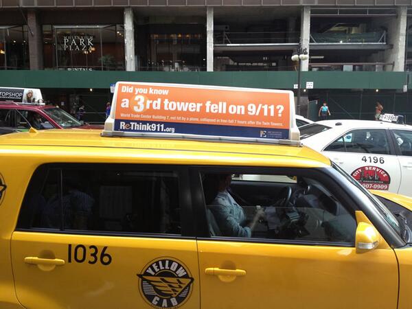 Ghostsof911's tweet image. Even cabbies know it was an Inside Job. Christ, fuckin third graders know it was explosives that blew those buildings
