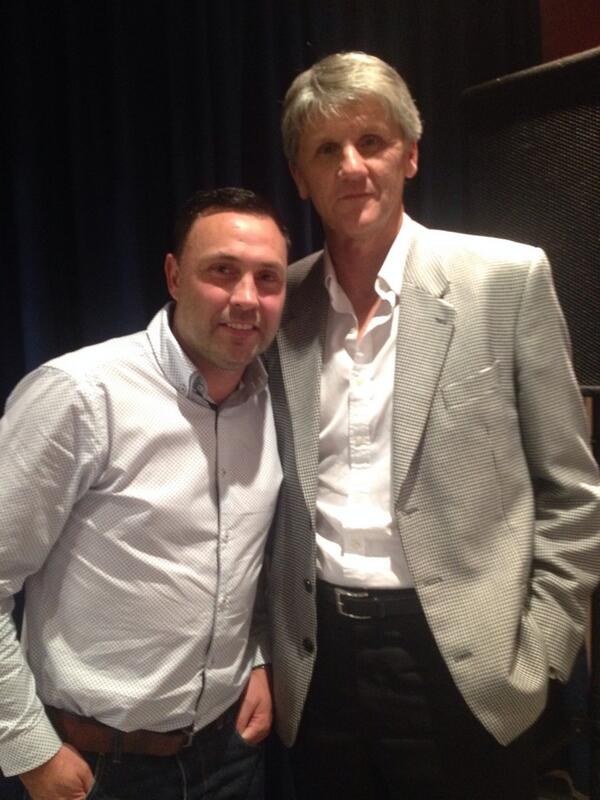 d_helens74's tweet image. Me and the big man last nite #johnlukic