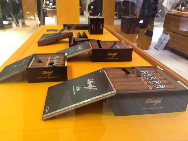 excitement around <a href="/Davidoff_Cigars/">Davidoff Cigars</a>  Nicaragua at Inter-Tabac is huge. 95 rating in Cigar Journal adds enthusiasm