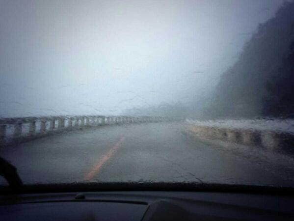 findingnorthph's tweet image. Cagayan bound and we have this view: nearly zero visibility. Safe roads, everyone!