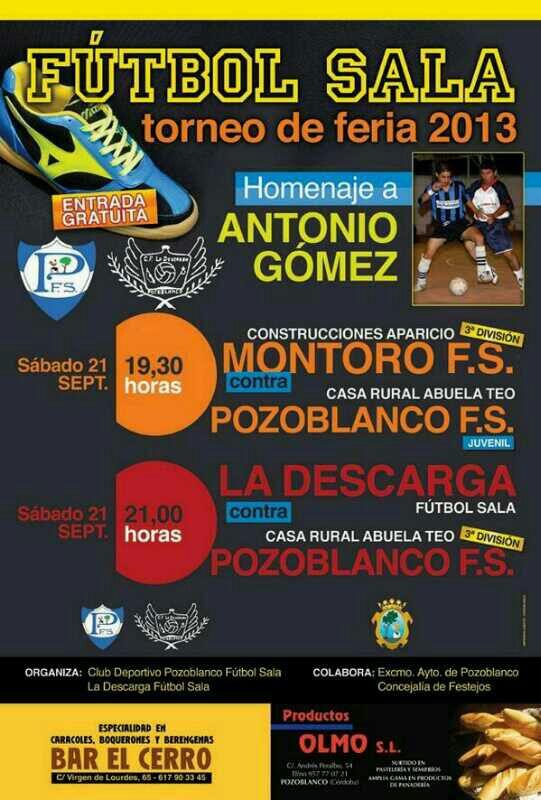 CDlaDescarga's tweet photo. Hoy jugamos un merecido homenaje al que fuera jugador, entrenador y socio de nuestro  @CDlaDescarga a Antonio Gómez. http://t.co/oSbiq2Mxgo