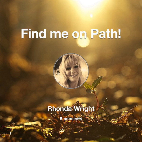 cleanwright's tweet image. Find me on #Path now! Go to: path.com! #thepersonalnetwork
