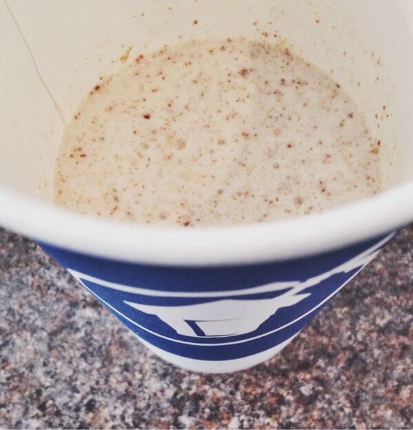 We're always trying new combos to find the best &amp; we found it: homemade cookie dough and Reece's PB.. IT'S SO GOOD!