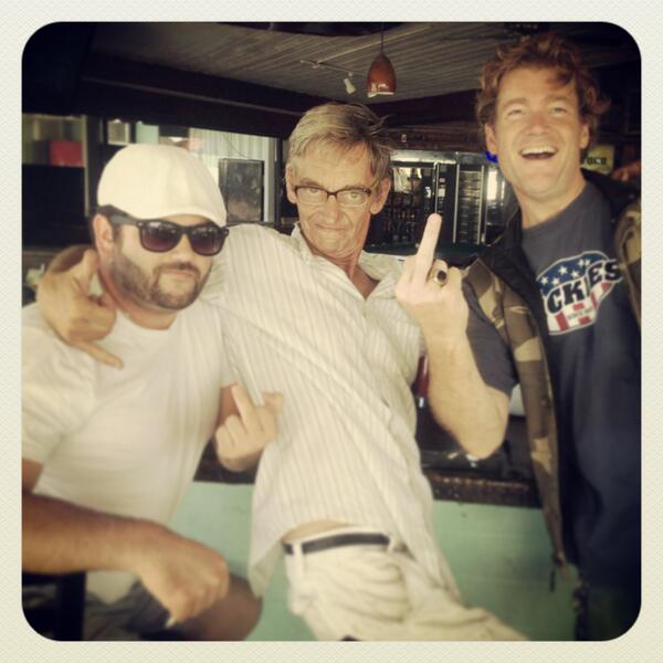 MeetMickeyClean's tweet image. It's me and my pal @johnvramirez at the @TropicCayBar gearing up with a beer and a bike tuneup.