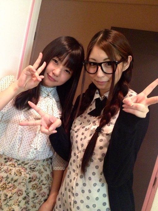 つぼみさんとツーショットヾ(･&omega;･o)ﾉ 皆さんありがとう♬頑張ってきます(･&omega;･)b http://t.co/gfBLwHjArw