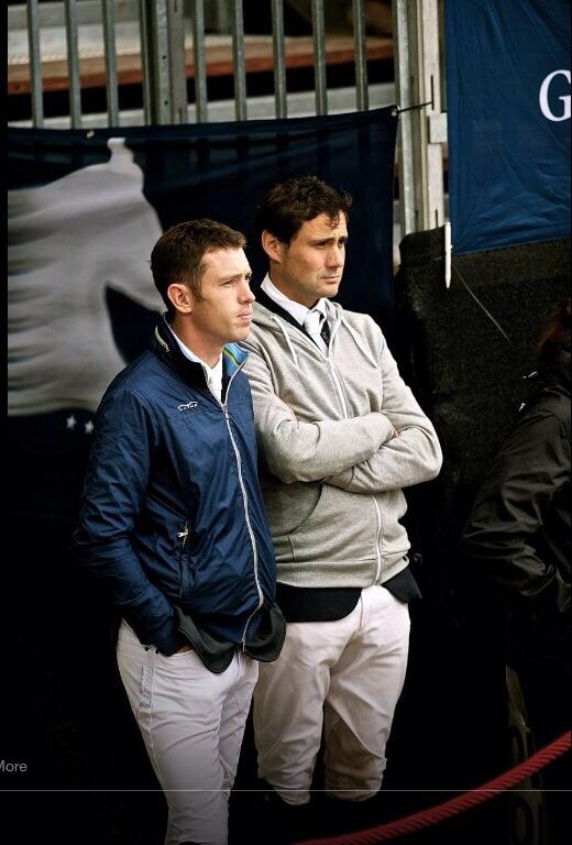 Great photo <a href="/Noelle_Floyd/">NOËLLE FLOYD</a>. @GCT_Events of <a href="/BrashScott/">Scott Brash</a> @TGredley #vienna #wonderwhattheywerethinking