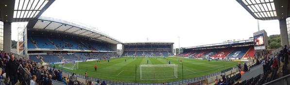 eon1908's tweet photo. We're here again.   supporting the mighty Terriers at Ewood park.

#htafc http://t.co/OF6vHw8Sl1