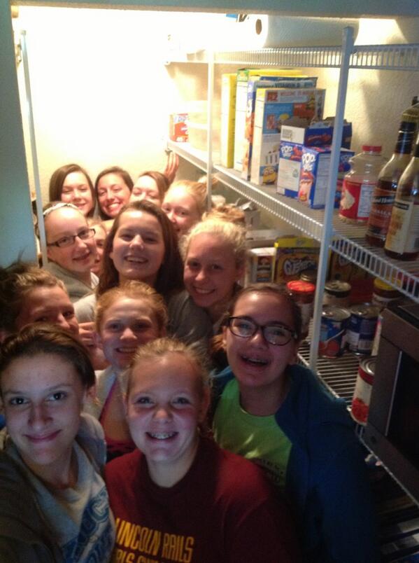 RailSwimming's tweet image. How many swimmers can we fit in the pantry?! Annual surprise breakfast day! #nopractice #funtradition