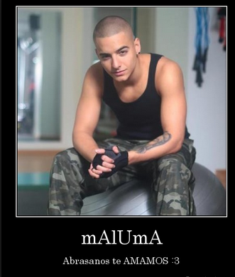 Amorxmaluma's tweet photo. @MALUMACOLOMBIA Te Amamos http://t.co/4GJft3MeFd