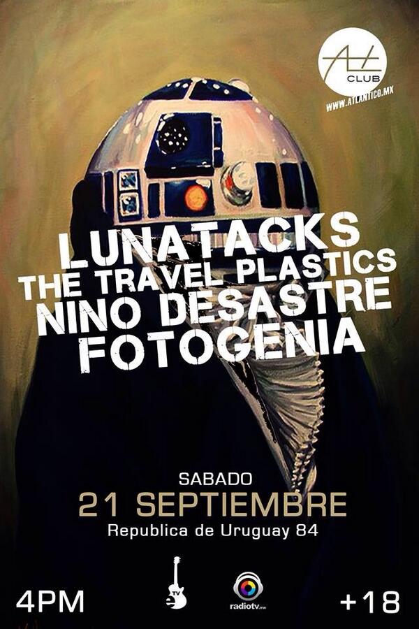 Hoy! En club Atlántico #theTravelPlastic's_official