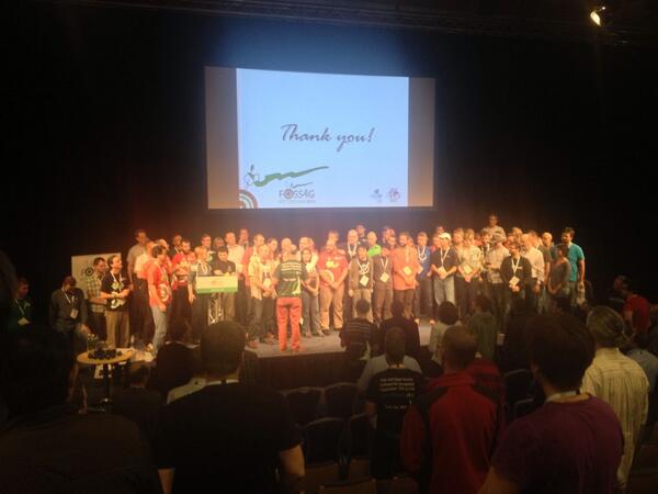 elogeo's tweet photo. #FOSS4G13Heroes #FOSS4G13 #BestFOSS4Gever http://t.co/h7gCnFDGWD