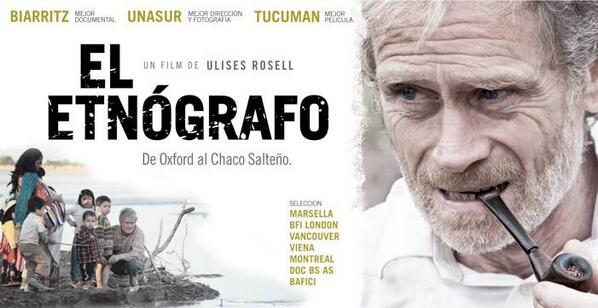 #EncuentroChaco John Palmer presenta 18:30 "El Etnógrafo". De Oxford a vivir con los wichi en el Chaco Salteño.
