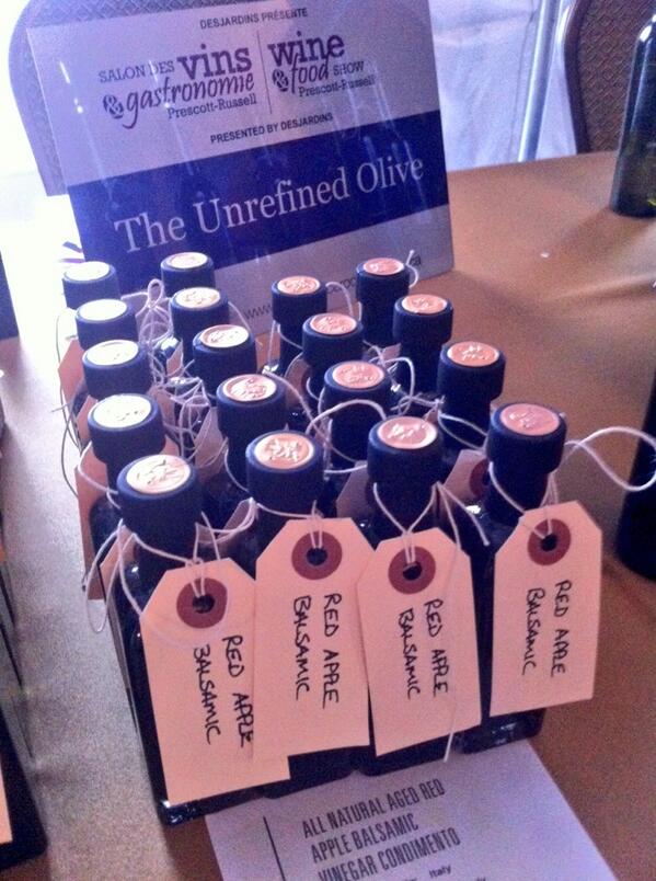 PRWineShow's tweet photo. @UnrefinedOlive oils form 8 different countries! Come see the booth! #SVG2013 http://t.co/LEPL0Gm8Ed