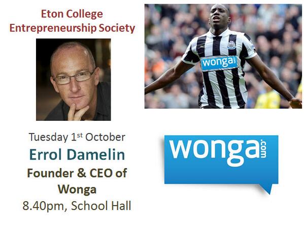 Next Ent Soc meeting could be interesting! <a href="/EtonEntSoc/">Ent Soc - Eton</a> #entsocwonga please RT if you are coming to it!