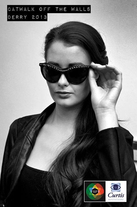 Stunning Ciara Walker modelling glasses from the latest range at <a href="/CURTISOPTICIANS/">CURTIS OPTICIANS</a>
