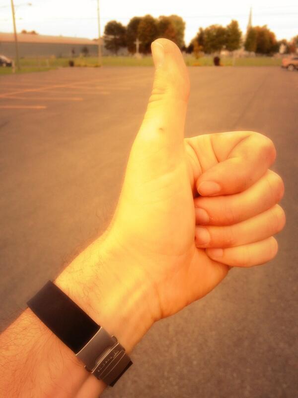 PatGuay's tweet photo. Merci pour le road ID http://t.co/Mng0gGF9ef