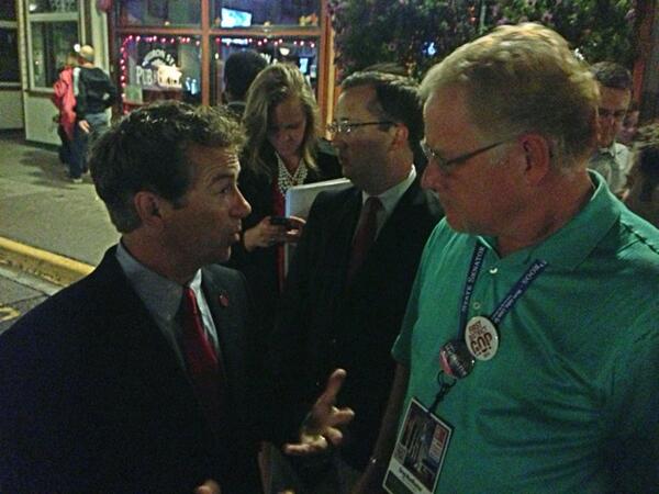 gregmacmaster's tweet image. Conversation w/ @RandPaul- US needs to collaborate between Fed &amp;amp; State Govts to minimize neg impact of #Obamacare.