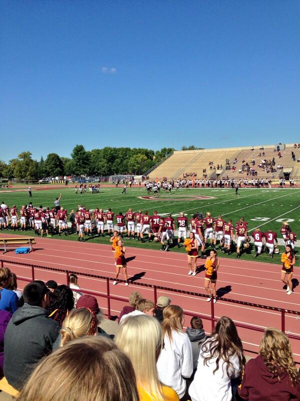 ROLL COBBS! #cordmn #cordfw13 <a href="/CobberSID/">Cobber Athletics</a>