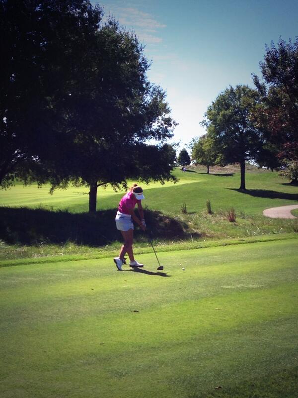 bflivescoring's tweet photo. The sun and the birdies are coming out in Rnd 2 at the Mason Rudolph Championship http://t.co/ldYeBzWbtD http://t.co/vdEYwUOXtZ